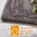 Miniatyrbillede 5 af 6: Beurer HD 150 XXL Cozy Taupe varmebetræk. 6 temperaturniveauer 200x150cm 150W (431.03)