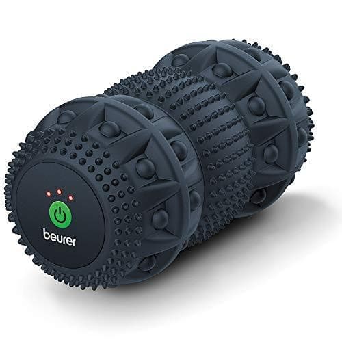 Beurer MG 35 Deep Roll massagerulle med vibration, fascierulle til triggerpunktsmassage, 3 intensitetsniveauer, massagetilstand, alsidig, dybt effekti