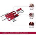 Miniatyrbild 4 av 6: Victorinox fickkniv Swiss Card Lite (13 funktioner, LED-ljus, förstoringsglas, sax, stift) röd transparent