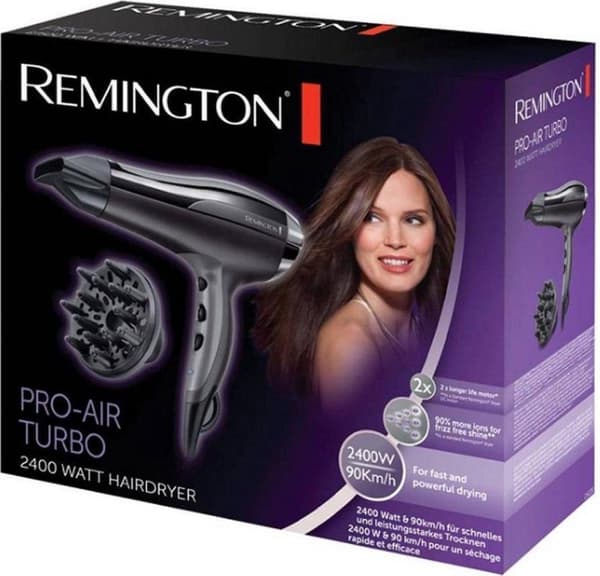 Remington D5220 Pro Air Turbo 2400 Watt - Hiustenkuivain