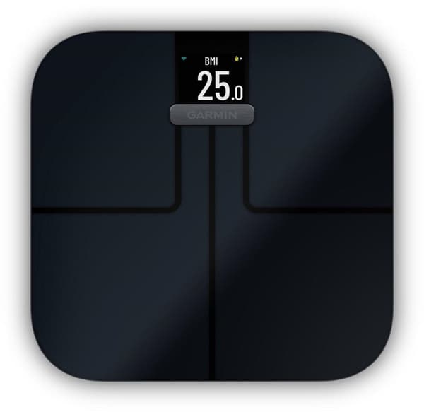 Garmin Index™ S2 Smart Scale - Smart Våg med Bluetooth - Flera mätningar - Svart