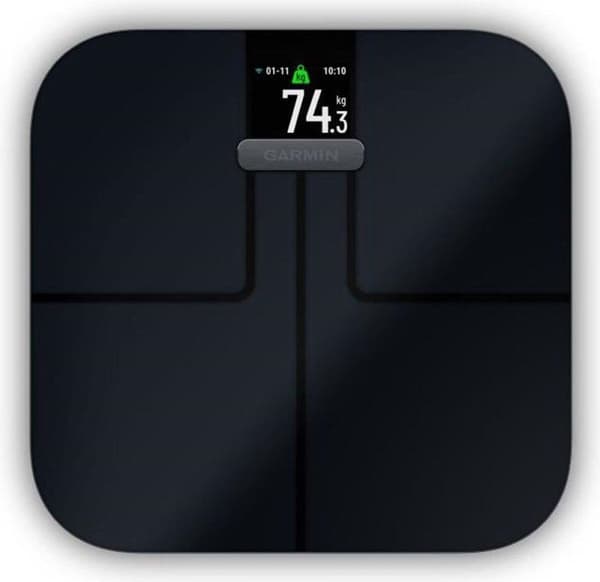 Garmin Index™ S2 Smart Scale - Smart Våg med Bluetooth - Flera mätningar - Svart