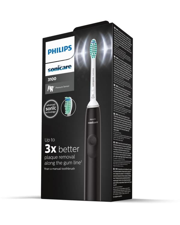 Philips Sonicare Power Elektrisk Tandbørste Series 3100 Sort
