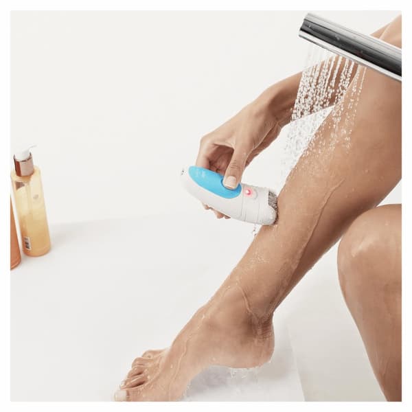Braun Silk-épil 5 SES 5-605 - Blå - Vit - 28 pincett - MicroGrip - Rakning - Tyskland - Pour des raisons d'hygiène - ne pas partager l'appareil avec d