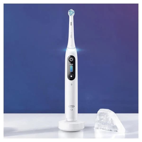 Braun Oral-B iO Series 8N hvid Alabaster JAS22 tandbørste 408543 (408543)