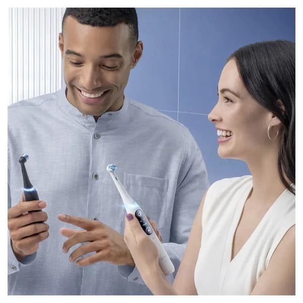 Braun Oral-B iO Series 8N hvid Alabaster JAS22 tandbørste 408543 (408543)