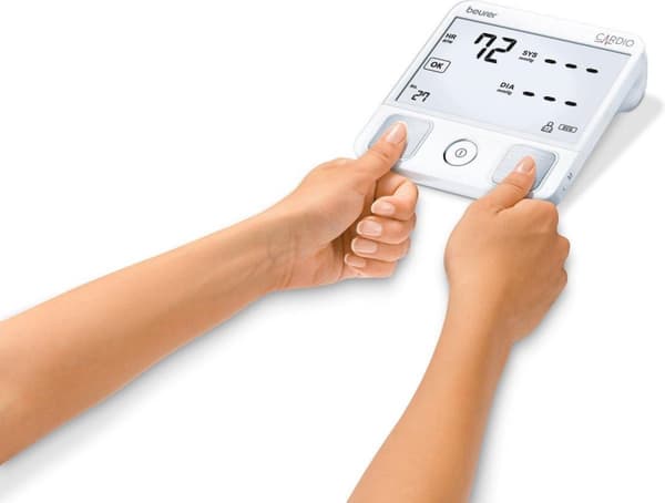 Beurer BM93 - Verenpainemittarin sormet - EKG-toiminto - Bluetooth