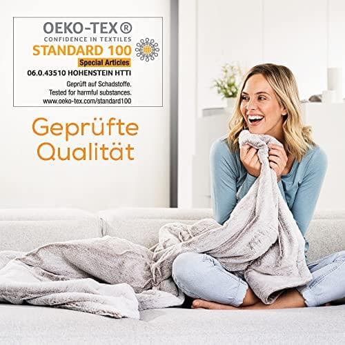 Beurer HD 150 XXL Nordic lämmityspeite, sähkölämmityspeite automaattisella virrankatkaisulla, 200 x 150 cm, 6 lämpötila-asetusta, konepestävä, kodikas