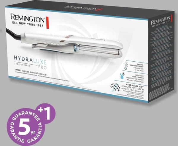 Remington Hydraluxe Pro S9001 Glattejern - Steam Glattejern