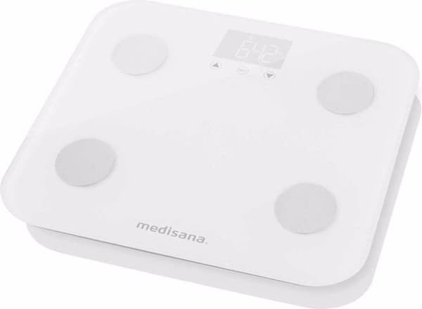 Medisana BS 600 WiFi Analysis badrumsvåg Vägningsområde (max.): 150 kg Vit Med Bluetooth