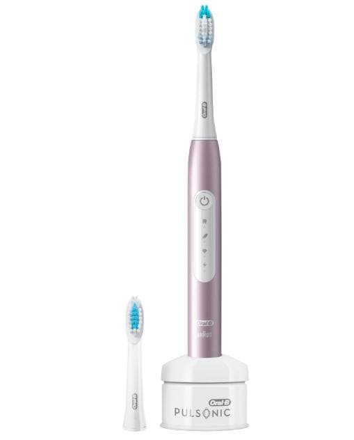 Oral-B Pulsonic Slim Luxe 4000 sähköinen Sonic-hammasharja terveemmille ikenille 4 viikossa – mukana herkät ohjelmat