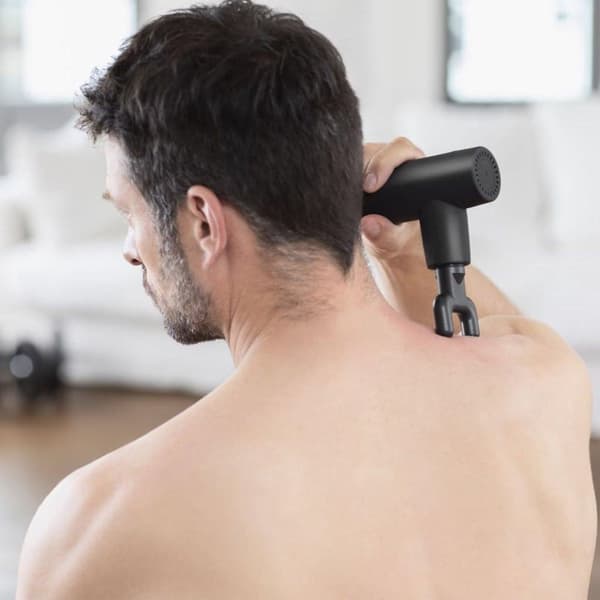 Medisana MG 150 Massage Gun Mini - 6 massagestykker, 5 vibrationsniveauer, USB-C, medfølger taske