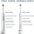 Miniatyrbillede 4 af 8: Oral-B Pro 3 3000 - El-tandbørste - Hvid