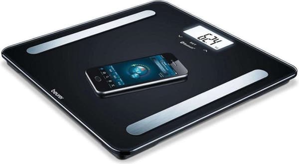 Beurer BF600 - Kroppsanalys av personlig våg - Bluetooth - 180kg - Svart