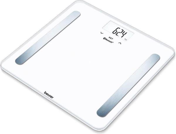 Beurer BF600 - Personlig vægt kropsanalyse - Bluetooth - 180kg - Hvid