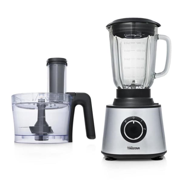 Tristar MX-4823 Matberedare - Med mixerburk - Rostfritt stål