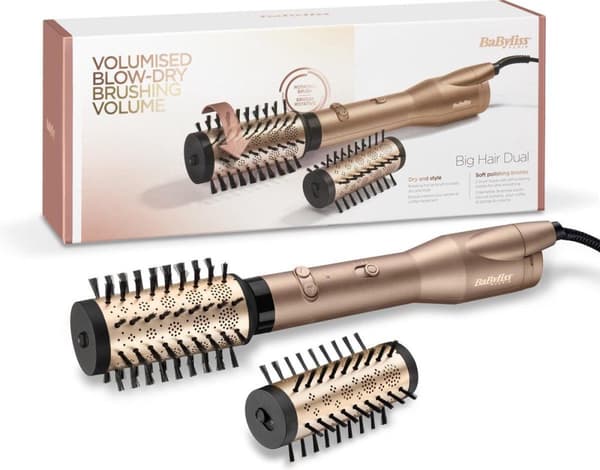 BaByliss ® Big Hair Dual AS952E - Roterande hårfönborste