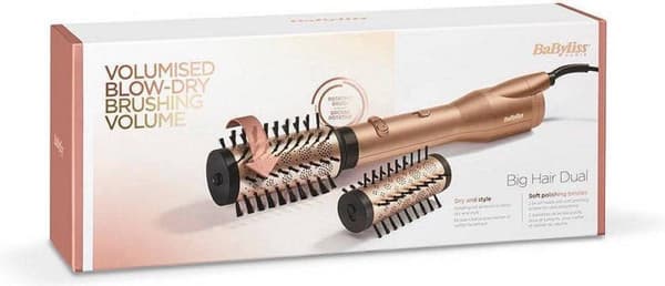 BaByliss ® Big Hair Dual AS952E - Roterande hårfönborste