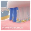 Miniatyrbild 3 av 6: BRAUN Pulsonic Slim Clean 2000 svart tandborste 396208 (396208)