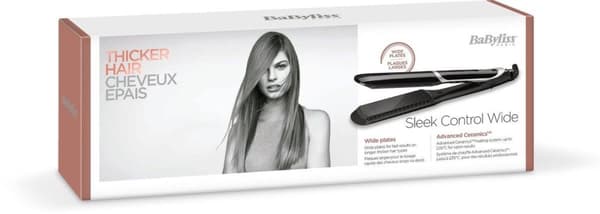 BaByliss ® Sleek Control Wide ST397E - Glattejern