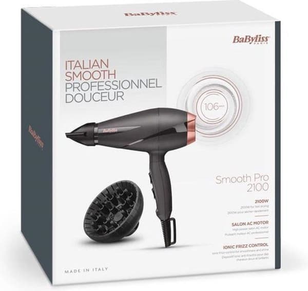 BaByliss ® Smooth Pro 6709DE - Hårtørrer