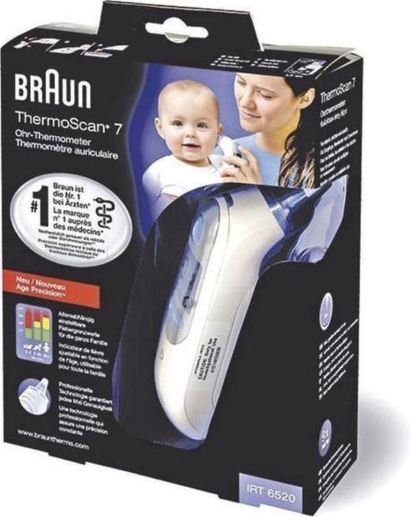 Braun IRT 6520 ThermoScan 7 termometer