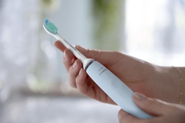 Philips Sonic -tekniikka, sähköinen sonic-hammasharja. Tarkoitus: Aikuinen, Hammasharjatyyppi: Ultraäänihammasharja, Hammasharjatilat: Pehmeä. Virtalä