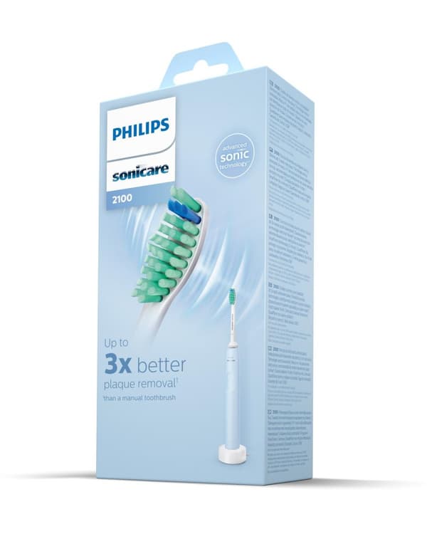 Philips Sonic -tekniikka, sähköinen sonic-hammasharja. Tarkoitus: Aikuinen, Hammasharjatyyppi: Ultraäänihammasharja, Hammasharjatilat: Pehmeä. Virtalä