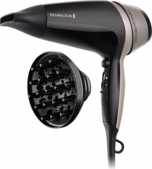 Remington D5715 THERMAcare PRO -hiustenkuivain 2300 wattia musta, Ruskea