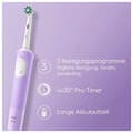 Pikkukuva 4 / 6: Braun Oral-B Vitality Pro D103 ripustettava laatikko lila violetti hammasharja 426967 (426967)