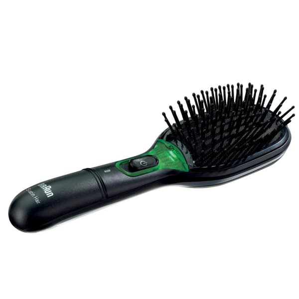 Braun BR710 Vuxen Paddle hårborste Svart, Grön 1 st.