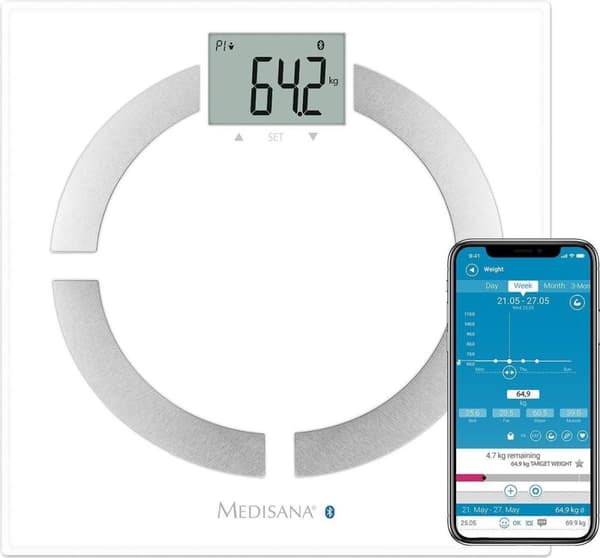 Medisana BS 444 Connect - kehon analyysivaaka