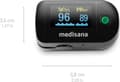 Miniatyrbillede 5 af 11: Medisana Saturation Meter PM 100 Sort