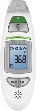 Miniatyrbild 1 av 11: Medisana multifunktionell digital infraröd termometer TM 750