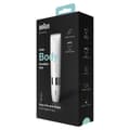 Miniatyrbillede 6 af 6: Braun Body BS1000 Minitrimmer, Elektrisk hårfjerning til kvinder og mænd - Hvid