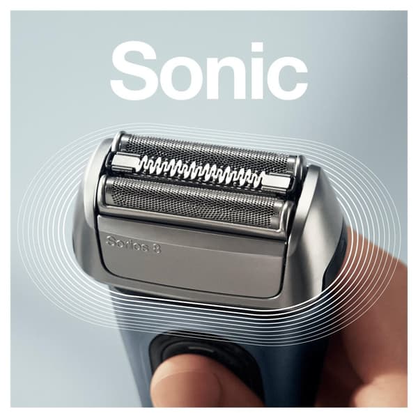 Braun Electric Rakapparat Ersättningshuvud 83M - Silver - 1 st
