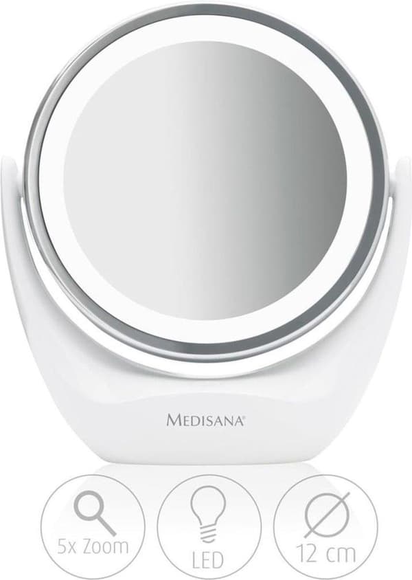 Medisana CM 835 Spegel med Ringbelysning - Sminkspegel - Ø12cm