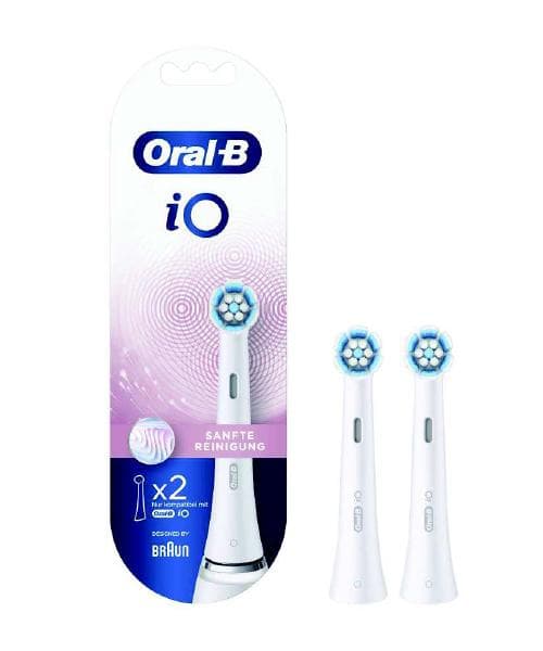 Oral-B børstehoveder iO 2-skånsom rengøring (319870)