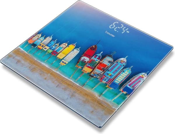 Beurer GS215 - Personvægt - Magic LED display - 180kg - Både