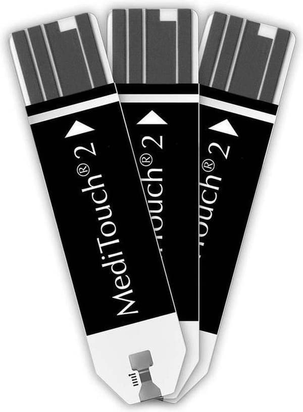 Meditouch 2 teststickor - Blodsockermätare