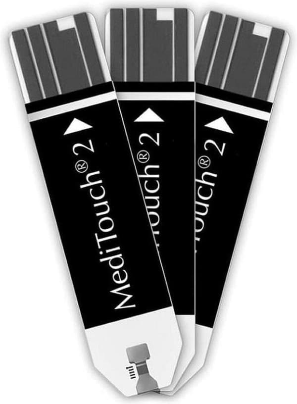 Meditouch 2 teststickor - Blodsockermätare