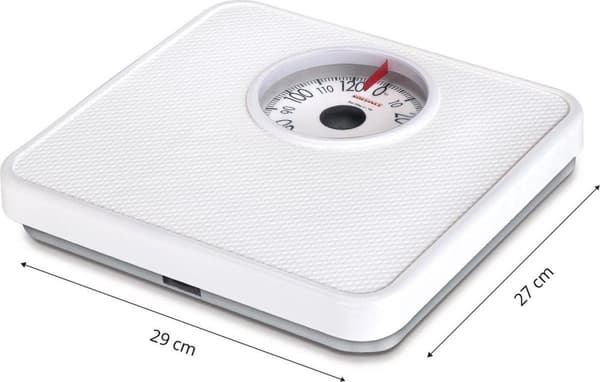 Soehnle Personlig skala analogt tempo - hvid - op til 130 kg