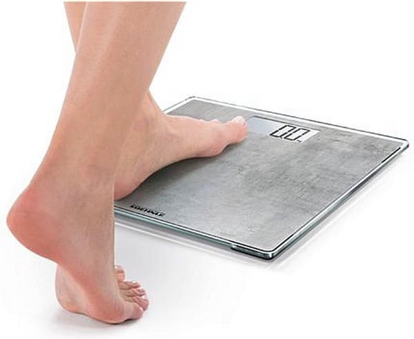 Soehnle Personlig skala digital style sense compact 300 betonlook - op til 180 kg