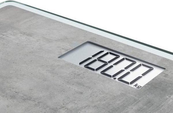 Soehnle Personlig skala digital style sense compact 300 betonlook - op til 180 kg