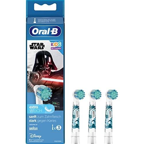 Oral-B Starwars ersättningstandborsthuvuden Paket med 3
