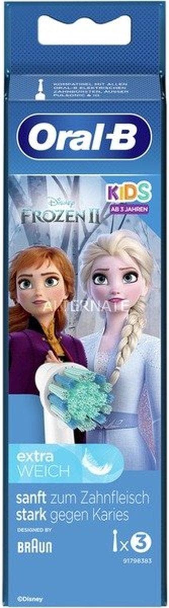 Oral B Frozen2 harjaspää erittäin pehmeä 3 kpl