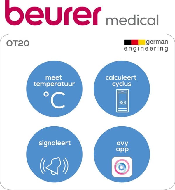Beurer OT20 - Ovulaatiolämpömittari