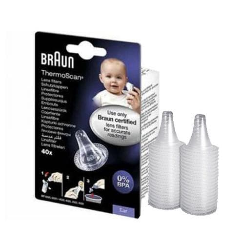 Braun LF40 - Linssin suodattimien täyttösarja korvalämpömittari