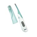 Miniatyrbillede 2 af 7: Braun ThermoScan PRT1000 - termometer - ledningsfri - hvid/grøn