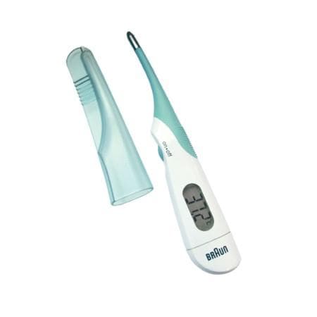 Braun ThermoScan PRT1000 - termometer - ledningsfri - hvid/grøn